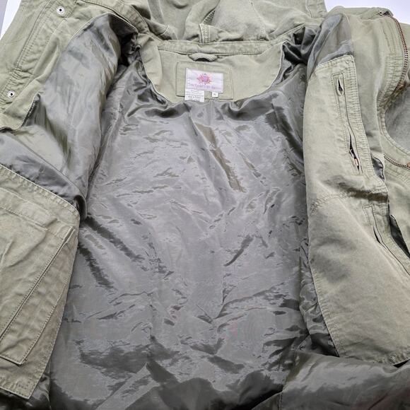 Territory Ahead Cargo Utility Jacket Men XL Outdoor Rugged Adventure Stain Read - Picture 12 of 16